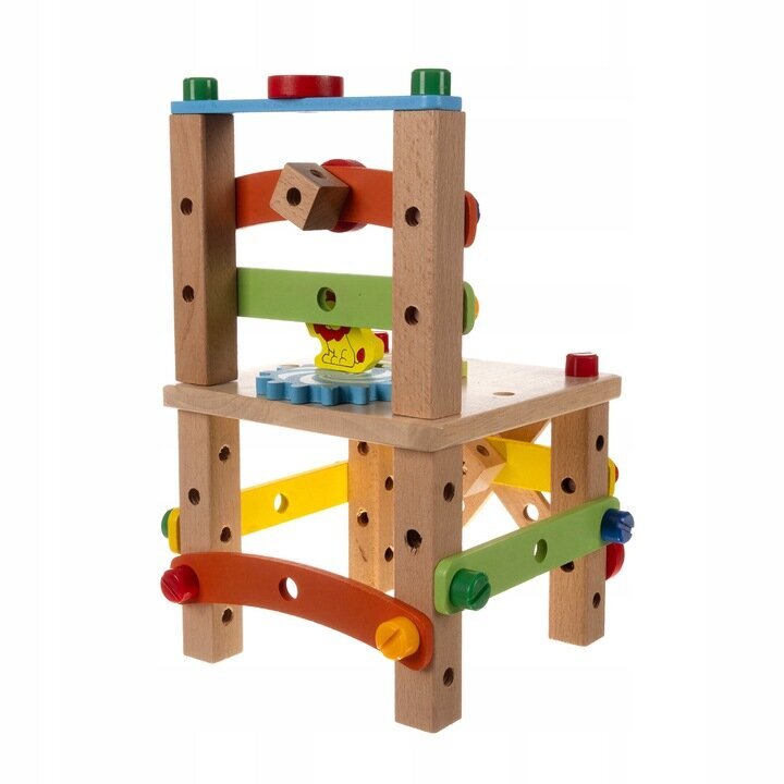 Puidust Montessori tool klotsidega hind ja info | Poiste mänguasjad | kaup24.ee