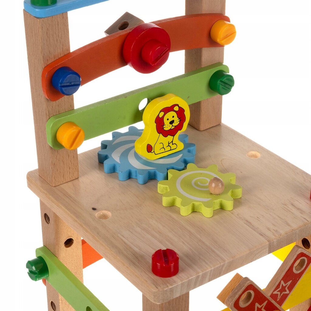 Puidust Montessori tool klotsidega hind ja info | Poiste mänguasjad | kaup24.ee