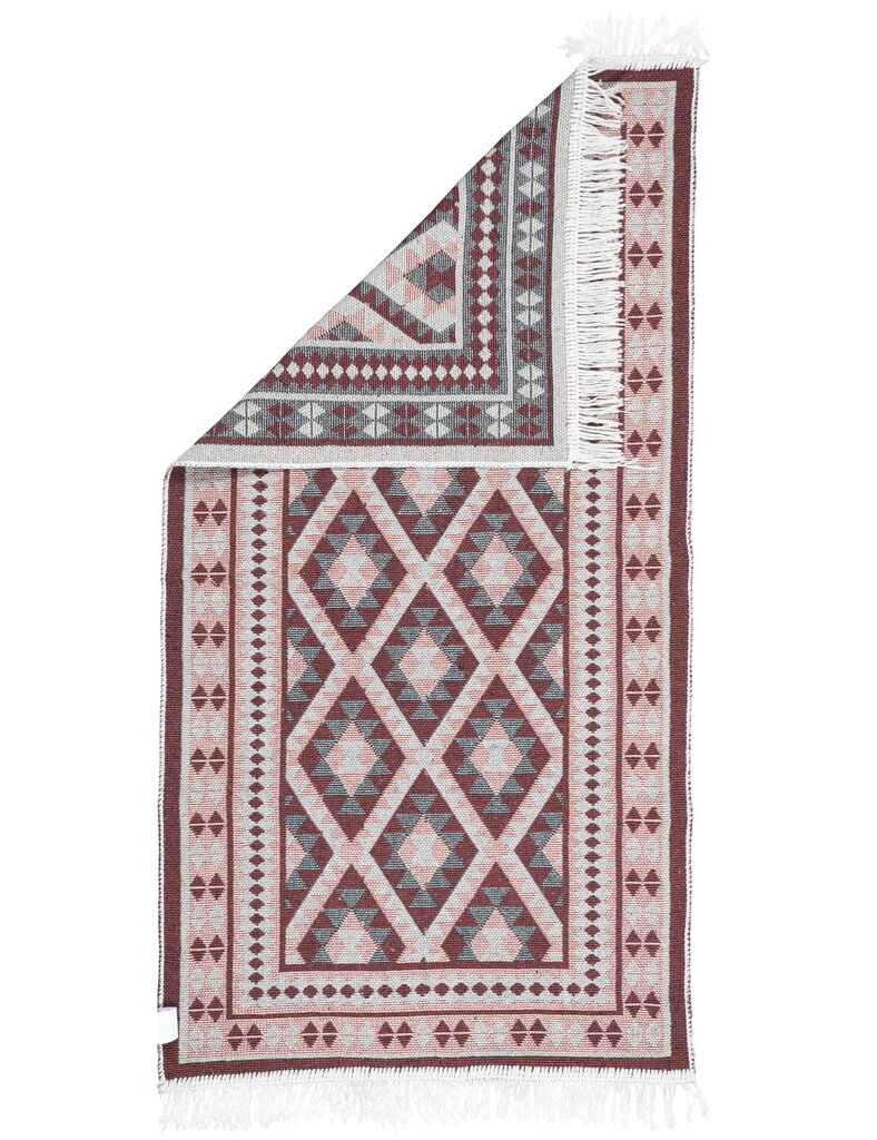 Vaip Kilim, kastanpruun, 70x140 цена и информация | Vaibad | kaup24.ee