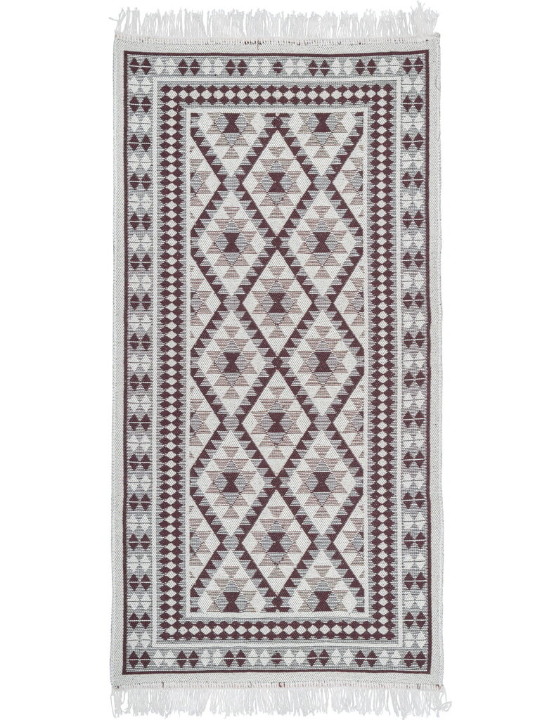 Vaip Kilim, pruun, 70x140 цена и информация | Vaibad | kaup24.ee