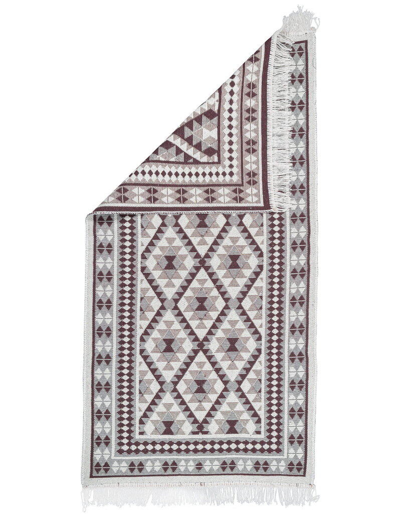 Vaip Kilim, pruun, 70x140 цена и информация | Vaibad | kaup24.ee