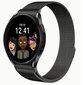 Samsung Galaxy Watch 5/Watch 5 Pro/Galaxy Watch 4 kellarihm 40 mm 44 mm must цена и информация | Nutikellade ja nutivõrude tarvikud | kaup24.ee