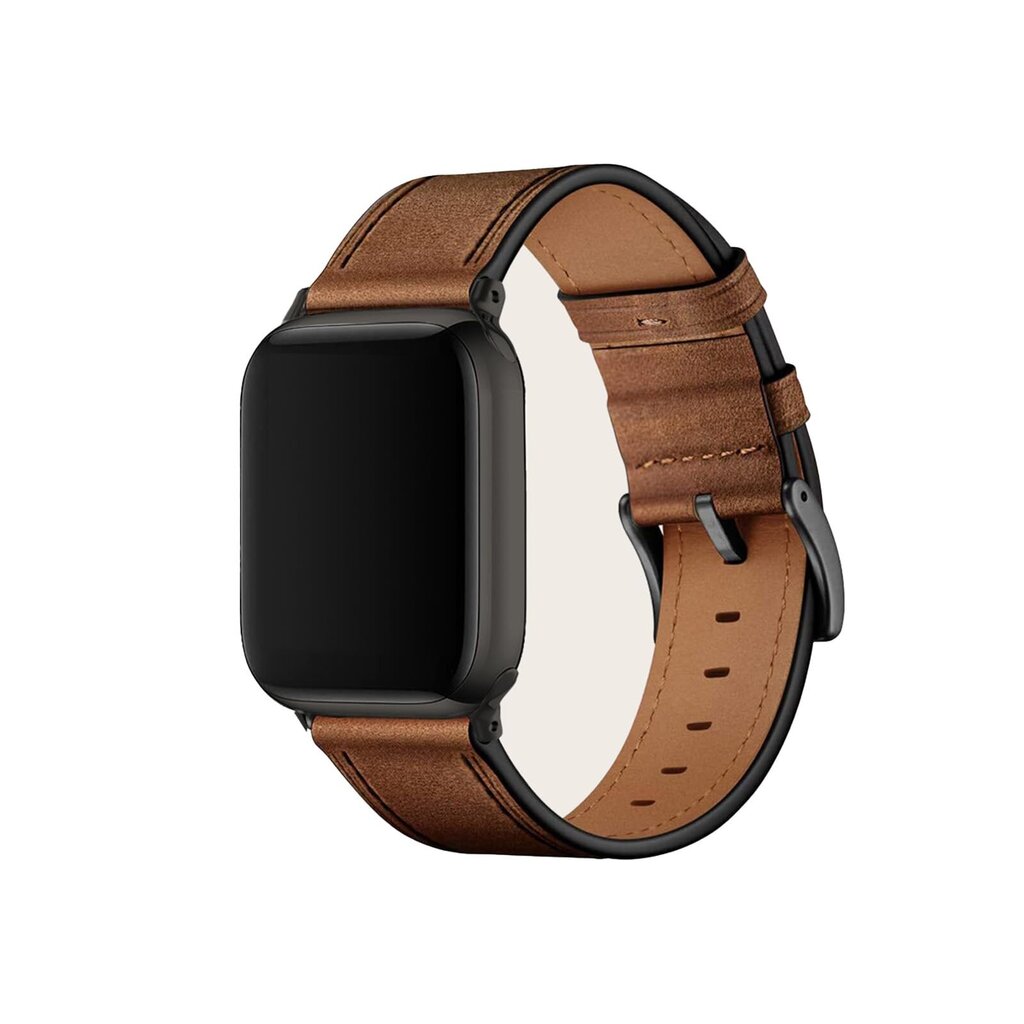 Apple Watch 8 7 6 käevõru 42mm 44mm 45mm 49mm pruun цена и информация | Nutikellade ja nutivõrude tarvikud | kaup24.ee