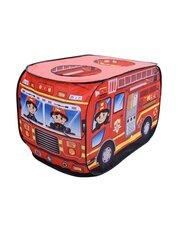 Mängumaja tuletõrjeautoga lastele, Electronics-25, 75x70x110 cm, punane цена и информация | Детские игровые домики | kaup24.ee