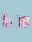 Lastefunktsionaalne joonistamis- ja tahvelarvutite projektortoekas, Electronics-28, 35x21x25 cm, roosa hind ja info | Tüdrukute mänguasjad | kaup24.ee