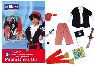 Laste piraadikostüüm hind ja info | Karnevali kostüümid | kaup24.ee