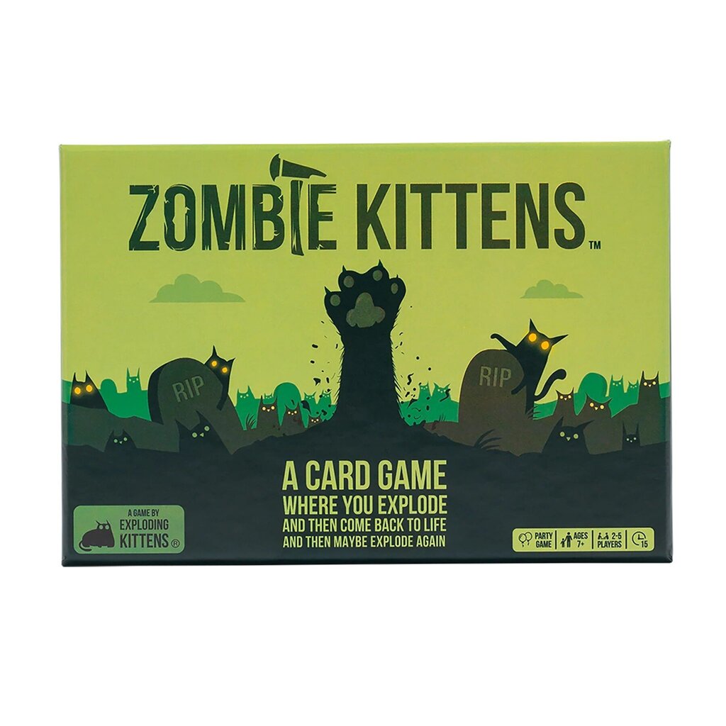 Настольная игра Zombie Kittens, ENG цена | kaup24.ee