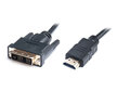 HDMI-DVI M-M, 1.8m, REAL-EL цена и информация | USB jagajad, adapterid | kaup24.ee