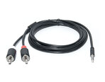 AUDIO PRO 3,5 mm M – 2 x RCA M, REAL-EL