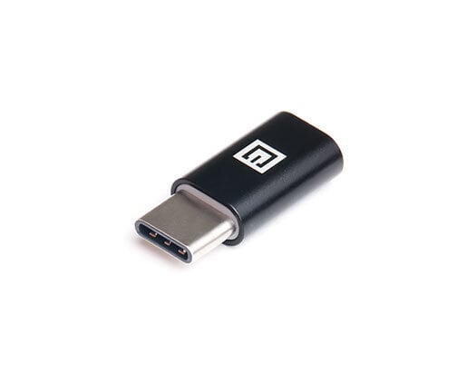 USB micro F-tüüp C, REAL-EL hind ja info | USB jagajad, adapterid | kaup24.ee