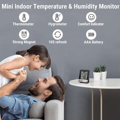 Temperatuuri- ja niiskusmõõturite komplekt ThermoPro TP49 цена и информация | Измерители (температура, влажность, pH) | kaup24.ee