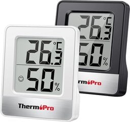 Temperatuuri- ja niiskusmõõturite komplekt ThermoPro TP49 цена и информация | Измерители (температура, влажность, pH) | kaup24.ee