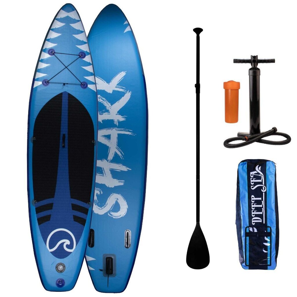 SUP-laua komplekt Deep Sea SUP Shark hind ja info | Veesport | kaup24.ee