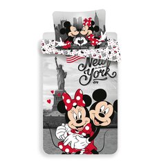 Laste voodipesukomplekt Mickey and Minnie, 140x200, 2-osaline hind ja info | Beebide ja laste voodipesu | kaup24.ee