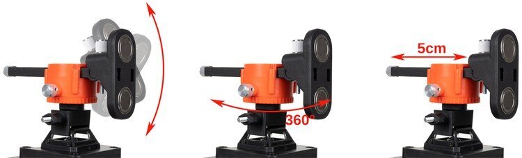 16 rida 360 kraadi lasernivoo hind ja info | Käsitööriistad | kaup24.ee