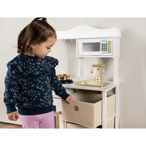 Laste puidust köök Kruzzle hind ja info | Tüdrukute mänguasjad | kaup24.ee