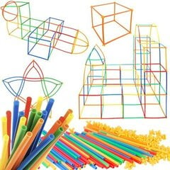 Блоки - соломинки - набор из 238 шт. цена и информация | Конструкторы и кубики | kaup24.ee