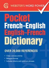 Pocket French-English English-French Dictionary: Over 20,000 References цена и информация | Пособия по изучению иностранных языков | kaup24.ee