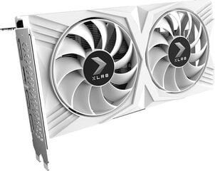 PNY GeForce RTX 4060 OC XLR8 Verto DF White Edition (VCG40608DFWXPB1-O) hind ja info | Videokaardid (GPU) | kaup24.ee
