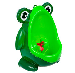 Детский писсуар в форме лягушки, зеленый цена и информация | Детские горшки | kaup24.ee