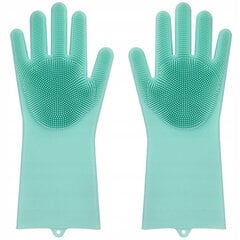 Силиконовые перчатки для мытья посуды цена и информация | Принадлежности для уборки | kaup24.ee