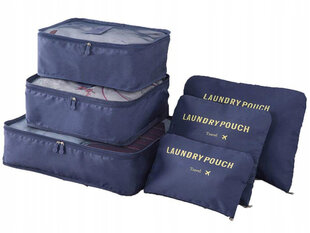 Чемодан-сумка-футляр, 6 шт., 12 х 30 х 38 см. цена и информация | Чемоданы, дорожные сумки | kaup24.ee