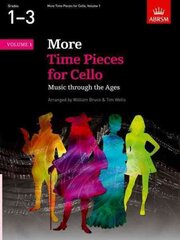 More Time Pieces for Cello, Volume 1: Music through the Ages hind ja info | Kunstiraamatud | kaup24.ee
