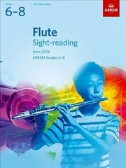 Flute Sight-Reading Tests, ABRSM Grades 6-8: from 2018 цена и информация | Книги об искусстве | kaup24.ee