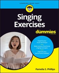 Singing Exercises For Dummies hind ja info | Kunstiraamatud | kaup24.ee