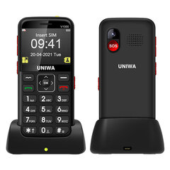 Uniwa V1000 Black цена и информация | Мобильные телефоны | kaup24.ee