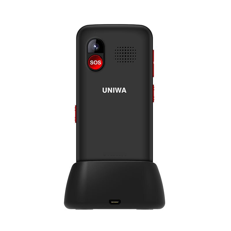 Uniwa V1000 Black цена и информация | Telefonid | kaup24.ee