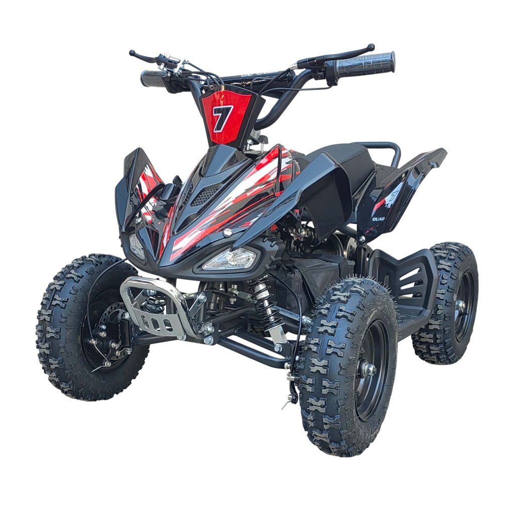 Elektriline ATV lastele Swoop ATV Adventurer, must/punane hind ja info | Laste elektriautod | kaup24.ee