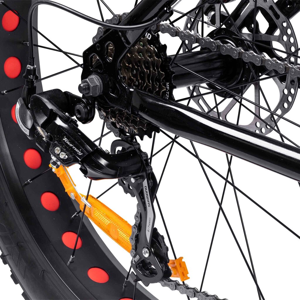 Jalgratas Swoop Fatbike 26, must hind ja info | Jalgrattad | kaup24.ee