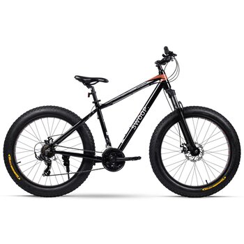 Jalgratas Swoop Fatbike 26, must цена и информация | Велосипеды | kaup24.ee