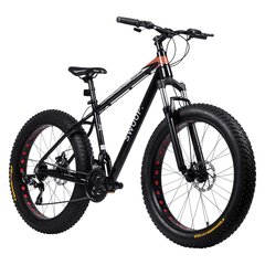 Jalgratas Swoop Fatbike 26, must цена и информация | Велосипеды | kaup24.ee