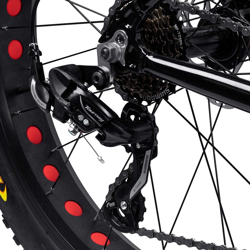 Jalgratas Swoop Fatbike 26, must hind ja info | Jalgrattad | kaup24.ee