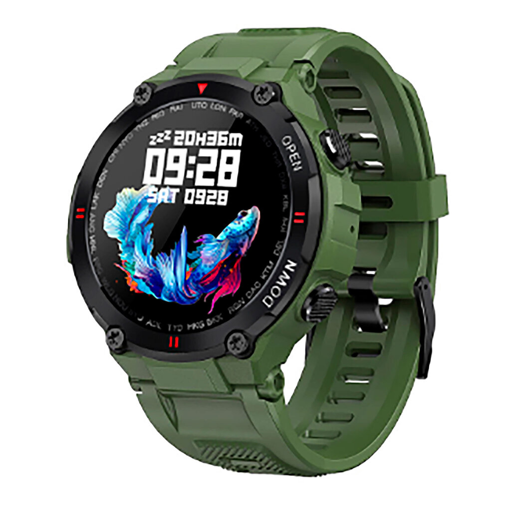 Kuura Tactical T7 v2 Green hind ja info | Nutikellad (smartwatch) | kaup24.ee