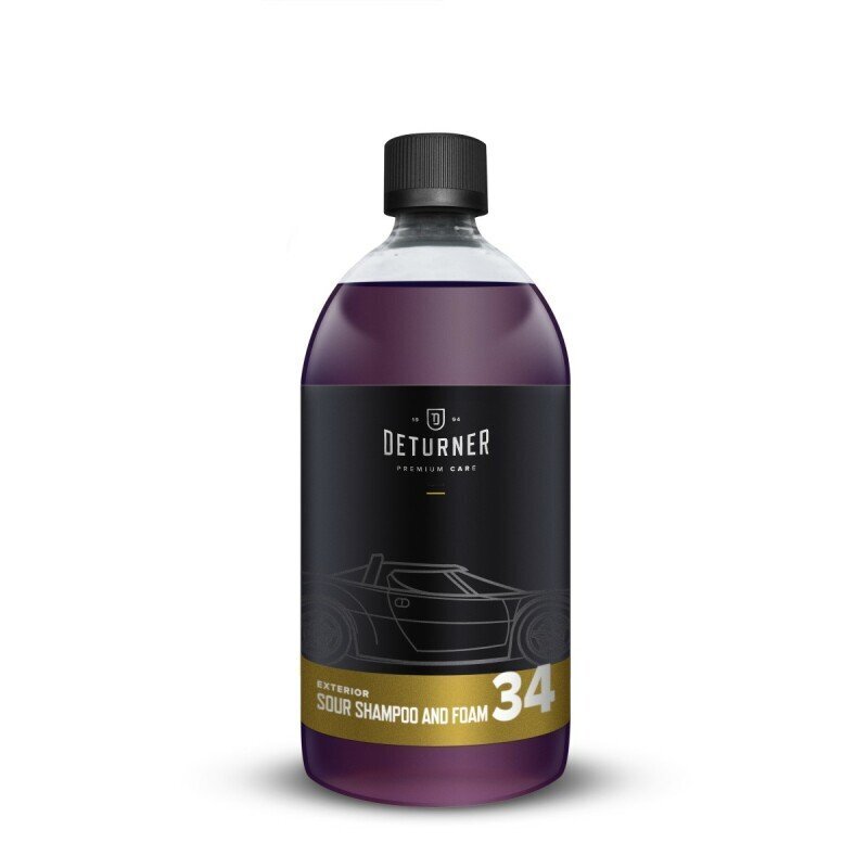 Deturner Sour Shampoo and Foam 1L, Autošampoon keraamilistele katetele, happeline pH hind ja info | Autokeemia | kaup24.ee