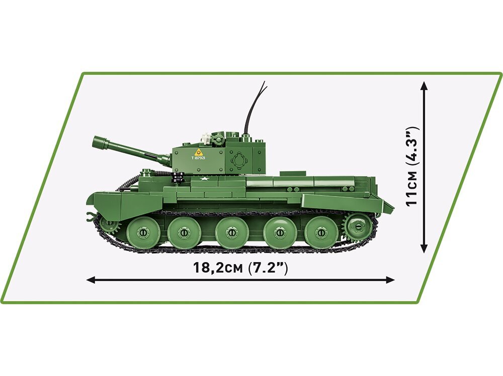 Konstruktorid Cobi Cromwell Mk.IV, 1/35, 2269 hind ja info | Klotsid ja konstruktorid | kaup24.ee