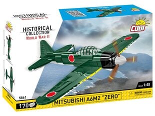 Konstruktorid Cobi Mitsubishi A6M2, 5861 цена и информация | Конструкторы и кубики | kaup24.ee