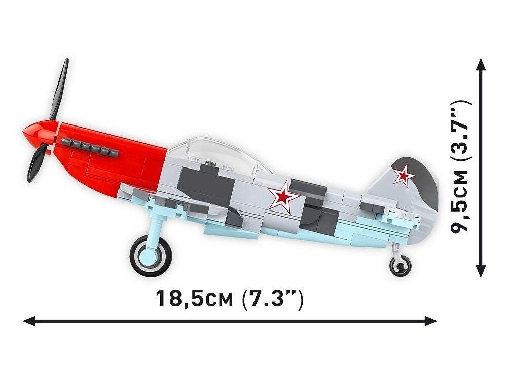 Konstruktorid Cobi Yakovlev Yak-3, 1/48, 5862 цена и информация | Klotsid ja konstruktorid | kaup24.ee