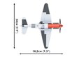 Konstruktorid Cobi Yakovlev Yak-3, 1/48, 5862 цена и информация | Klotsid ja konstruktorid | kaup24.ee