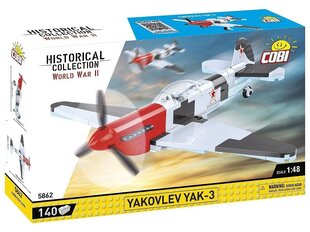 Konstruktorid Cobi Yakovlev Yak-3, 1/48, 5862 hind ja info | Klotsid ja konstruktorid | kaup24.ee