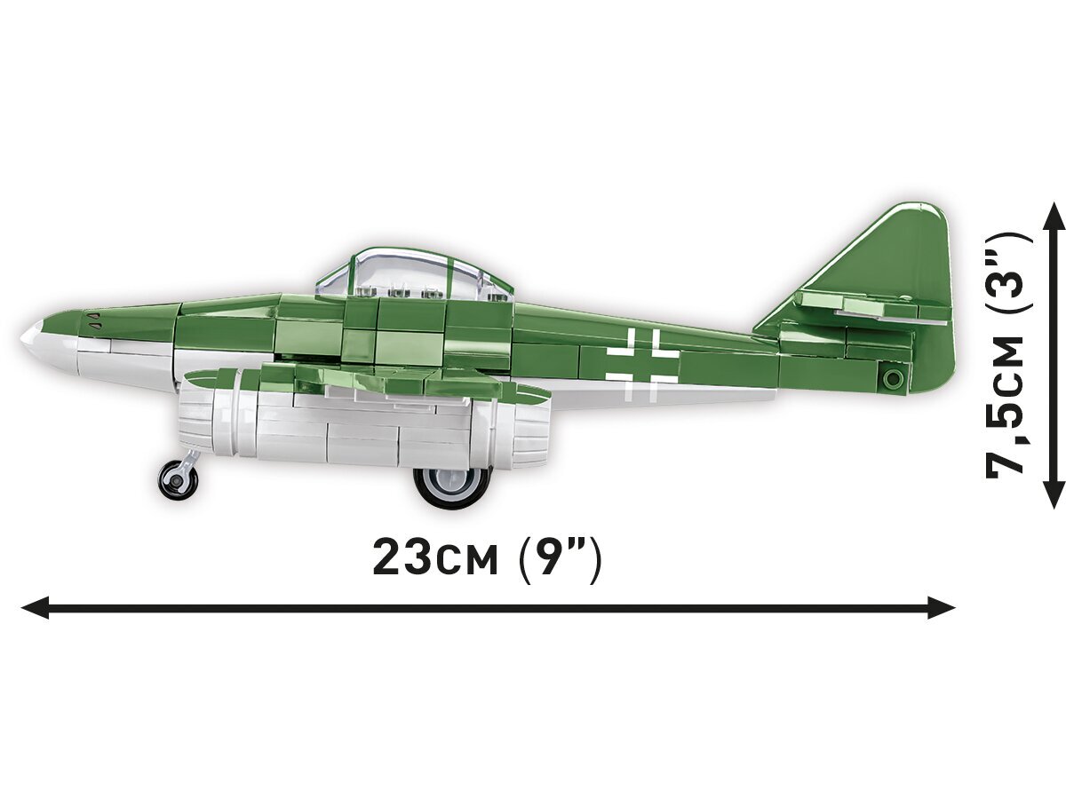 Konstruktorid Cobi Messerschmitt Me262, 1/48, 5881 цена и информация | Klotsid ja konstruktorid | kaup24.ee