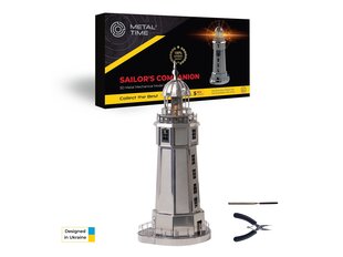 Конструктор Metal Time Sailors Companion lighthuose (электрический), MT002 цена и информация | Конструкторы и кубики | kaup24.ee