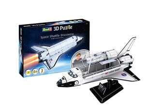 3D Pusle Revell Space Shuttle Discovery, 00251 hind ja info | Pusled | kaup24.ee