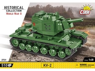 Koнструктор Cobi KV-2 1/48 2731, 510 д. цена и информация | Конструкторы и кубики | kaup24.ee