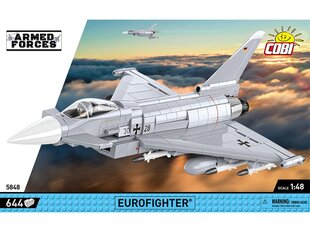 Koнструктор Cobi Eurofighter 1/48 5848, 644 д. цена и информация | Конструкторы и кубики | kaup24.ee