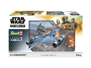 Star Wars The Mandalorian: N1 Starfighter Revell, 06787 hind ja info | Klotsid ja konstruktorid | kaup24.ee
