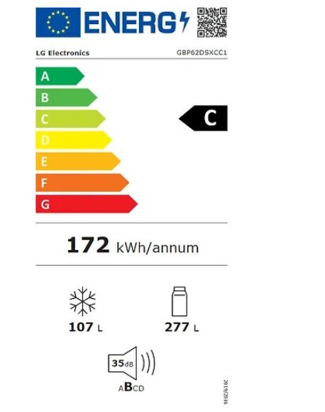 LG GBP62DSXCC1 цена и информация | Külmkapid | kaup24.ee